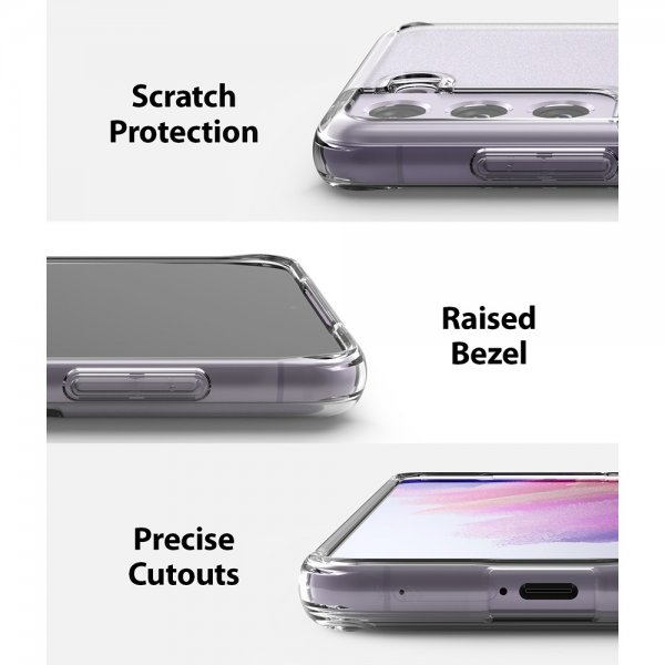 Ringke Samsung Galaxy S21 FE Skal Fusion Matte Matte Clear