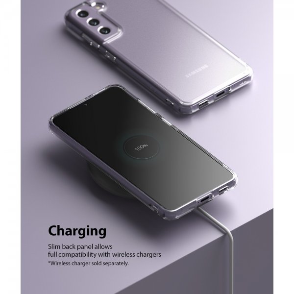 Ringke Samsung Galaxy S21 FE Skal Fusion Matte Matte Clear