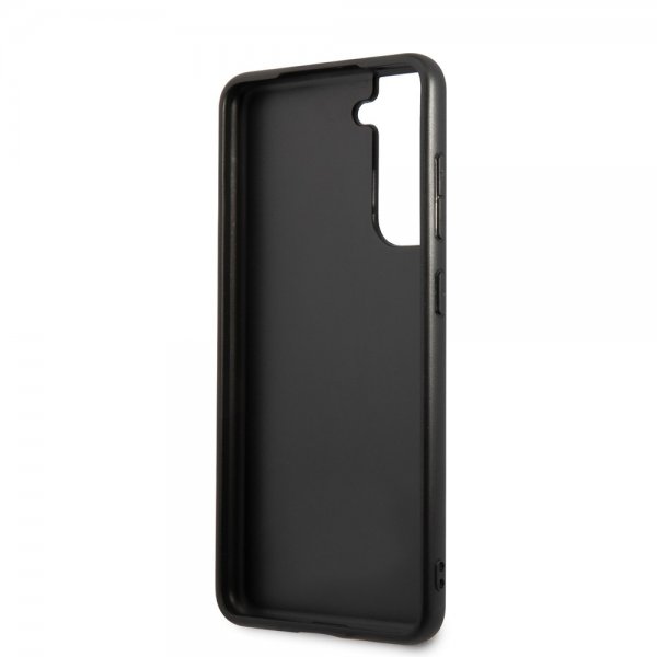 BMW Samsung Galaxy S21 FE Skal Tricolor Stripe Carbon Svart
