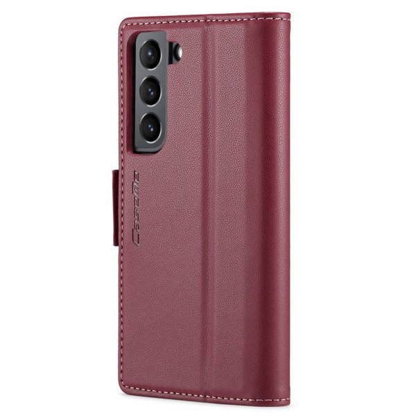 CaseMe Samsung Galaxy S21 Fodral 023 Series Röd