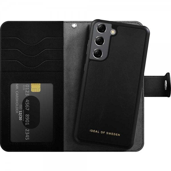 Ideal of Sweden Samsung Galaxy S21 Fodral Magnet Wallet+ Svart