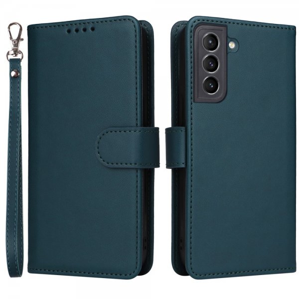 Betopnice Samsung Galaxy S21 Fodral med Löstagbart Skal 005 Blå