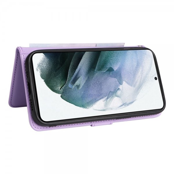 Betopnice Samsung Galaxy S21 Fodral med Löstagbart Skal 005 Lila