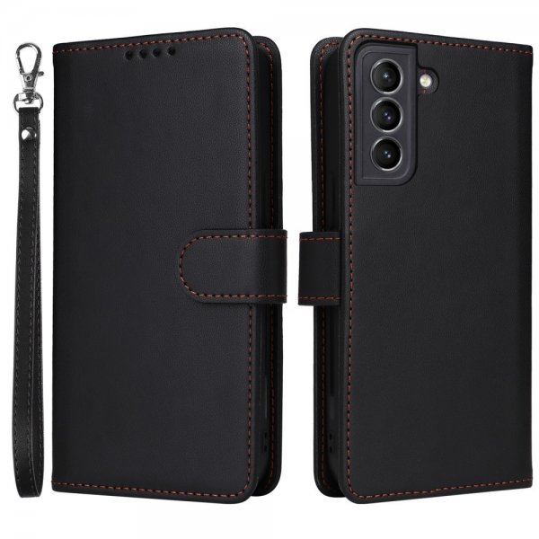 Betopnice Samsung Galaxy S21 Fodral med Löstagbart Skal 005 Svart