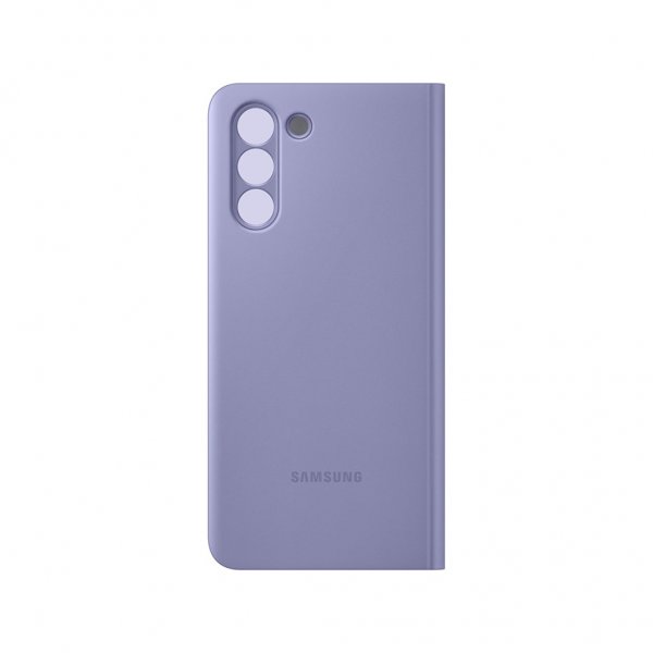 Samsung Original Galaxy S21 Fodral Smart Clear View Cover Violet