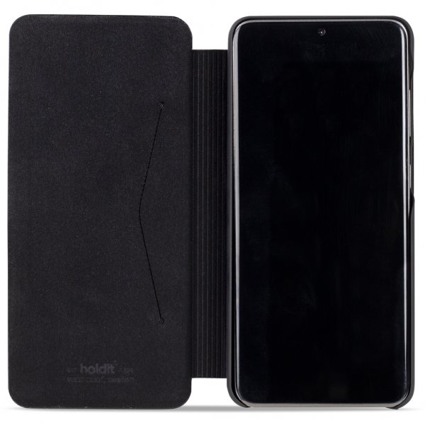 holdit Samsung Galaxy S21 Plus Fodral SlimFlip Wallet Svart