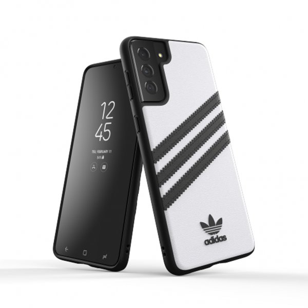 Adidas Samsung Galaxy S21 Plus Skal 3 Stripes Snap Case Vit