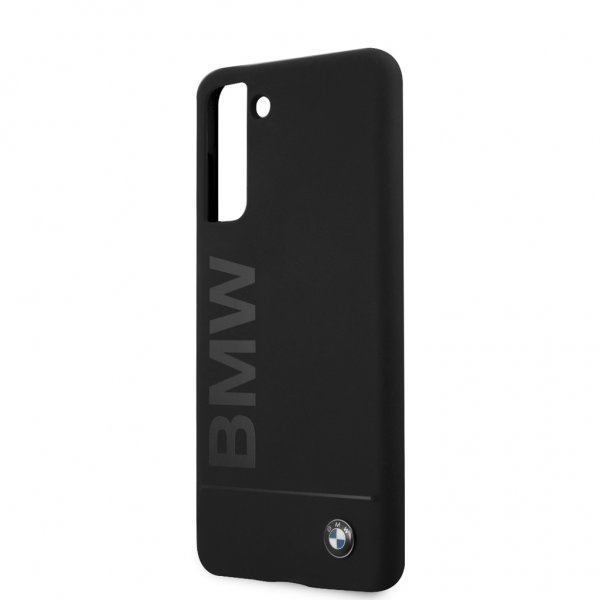 BMW Samsung Galaxy S21 Plus Skal med Logo Svart