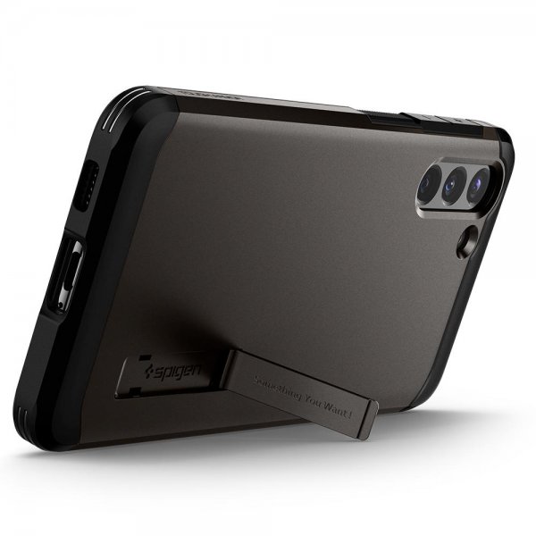 Spigen Samsung Galaxy S21 Plus Skal Tough Armor Gunmetal
