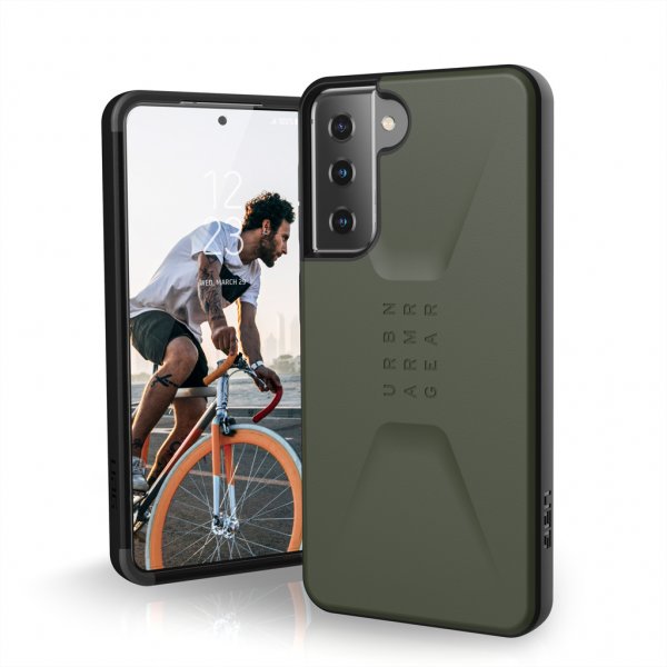 Urban Armor Gear (UAG) Samsung Galaxy S21 Skal Civilian Olive