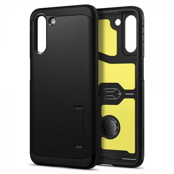 Spigen Samsung Galaxy S21 Skal Tough Armor Svart