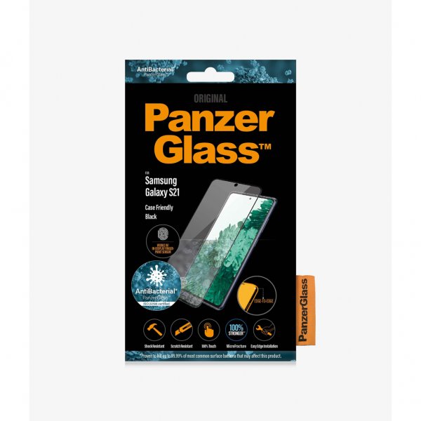 PanzerGlass Samsung Galaxy S21 Skärmskydd Case Friendly Fingerprint