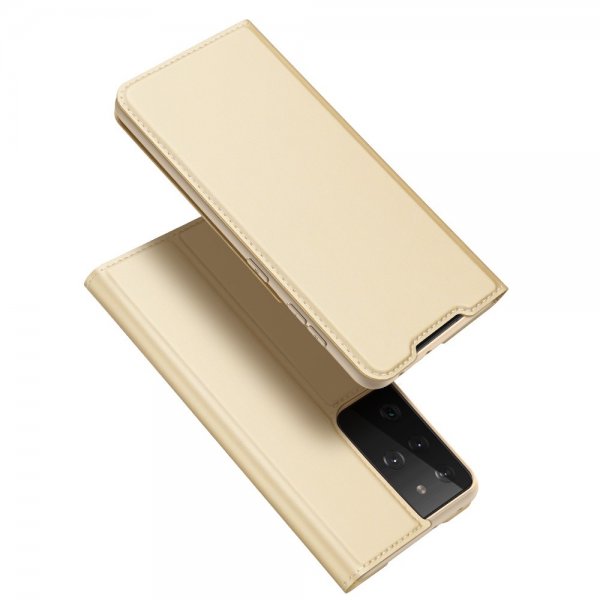 Dux Ducis Samsung Galaxy S21 Ultra Fodral Skin Pro Series Guld