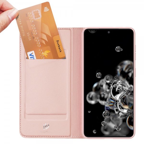 Dux Ducis Samsung Galaxy S21 Ultra Fodral Skin Pro Series Rosa