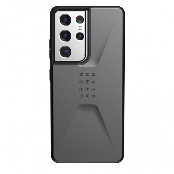 Urban Armor Gear (UAG) Samsung Galaxy S21 Ultra Skal Civilian Silver