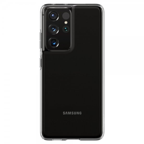 Spigen Samsung Galaxy S21 Ultra Skal Liquid Crystal Crystal Clear