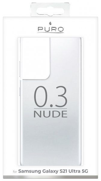 Puro Samsung Galaxy S21 Ultra Skal Nude Transparent