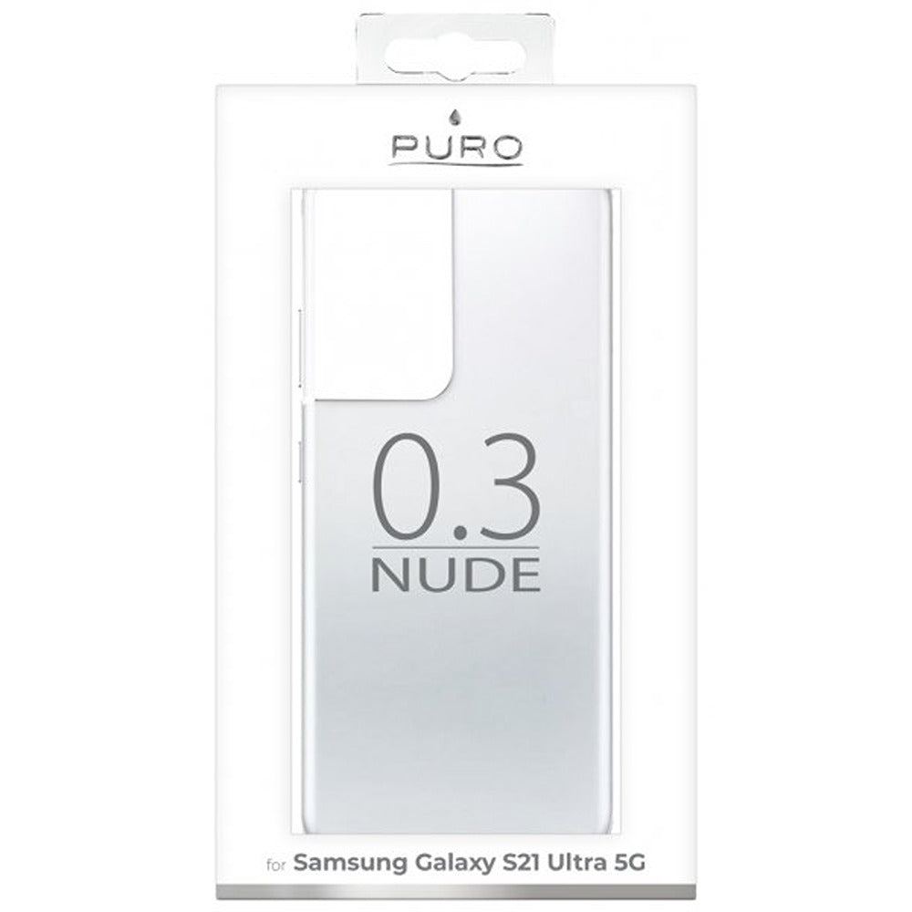 Puro Samsung Galaxy S21 Ultra Skal Nude Transparent