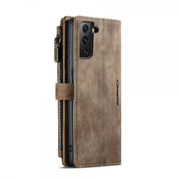 CaseMe Samsung Galaxy S22 Fodral C30 Series Brun