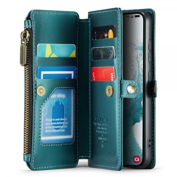 CaseMe Samsung Galaxy S22 Fodral C36 Series Grön