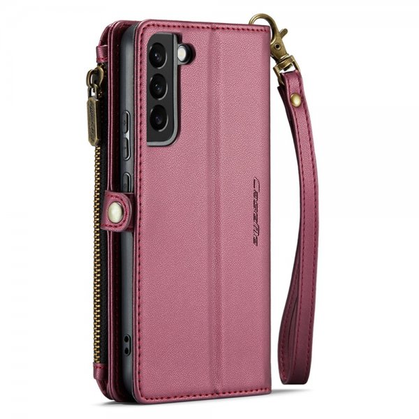 CaseMe Samsung Galaxy S22 Fodral C36 Series Röd