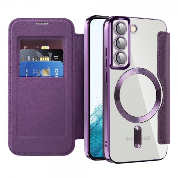 Samsung Galaxy S22 Fodral MagSafe Lila