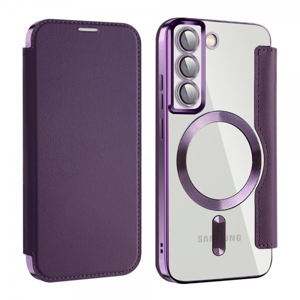 Samsung Galaxy S22 Fodral MagSafe Lila