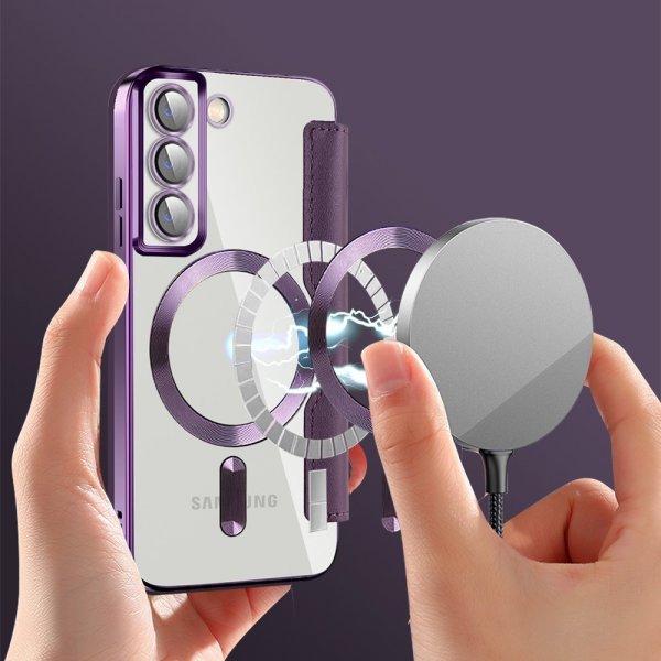 Samsung Galaxy S22 Fodral MagSafe Lila