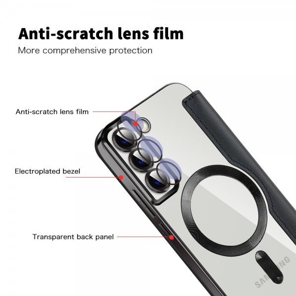 Samsung Galaxy S22 Fodral MagSafe Svart