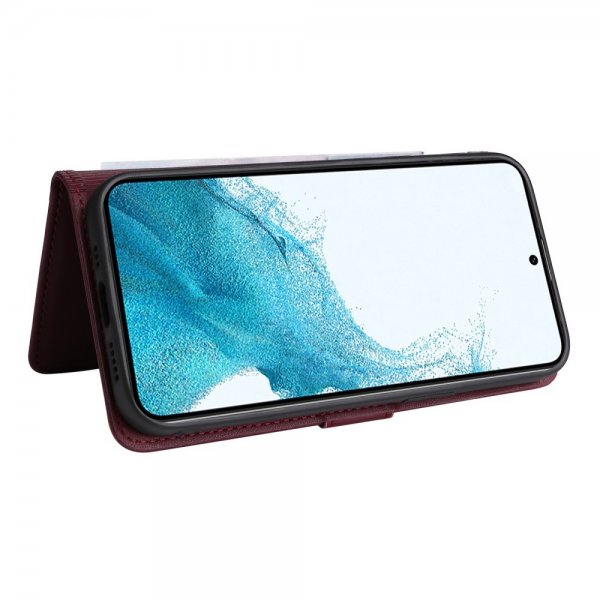 Betopnice Samsung Galaxy S22 Fodral med Löstagbart Skal 005 Röd