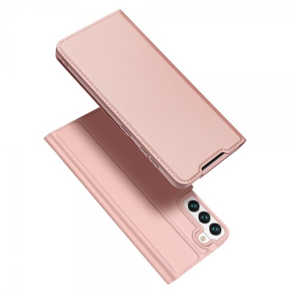 Dux Ducis Samsung Galaxy S22 Fodral Skin Pro Series Rosa