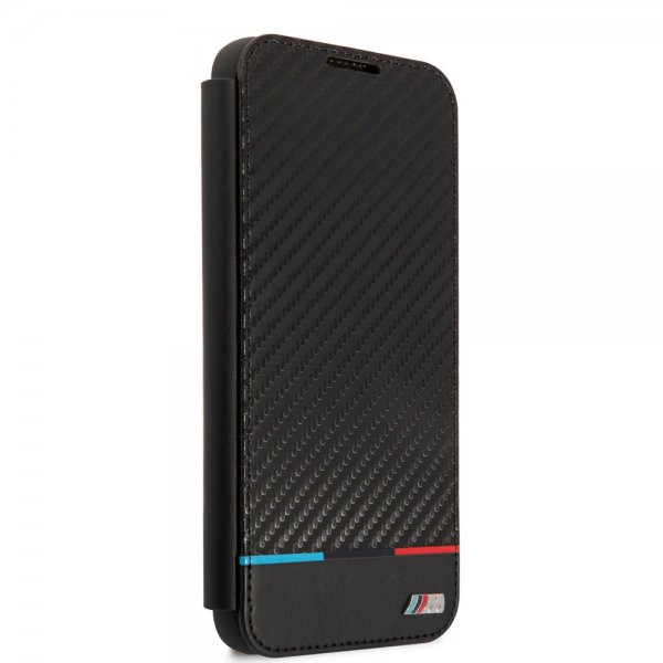 BMW Samsung Galaxy S22 Fodral Tricolor Stripe Carbon Svart