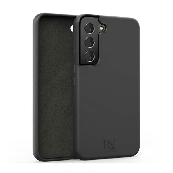 Rvelon Samsung Galaxy S22 Skal Silikon Svart