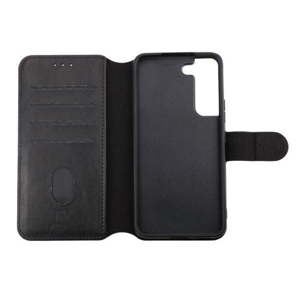 Rvelon Samsung Galaxy S22 Fodral Magnetiskt Avtagbart Skal Svart
