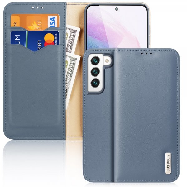 Dux Ducis Samsung Galaxy S22 Plus Fodral Hivo Series Blå