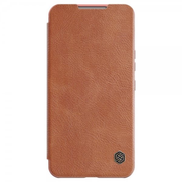 Nillkin Samsung Galaxy S22 Plus Fodral Qin Series Brun