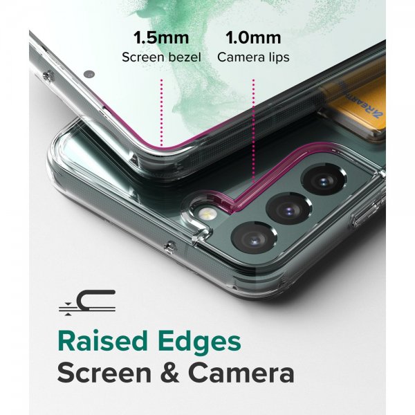 Ringke Samsung Galaxy S22 Plus Skal Fusion Card Clear