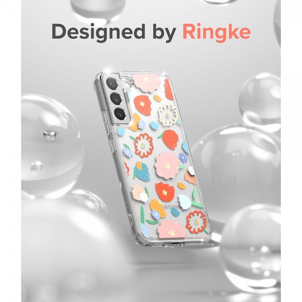Ringke Samsung Galaxy S22 Plus Skal Fusion Design Floral