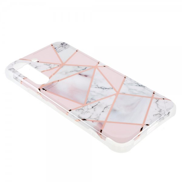 Samsung Galaxy S22 Plus Skal Marmor Vit