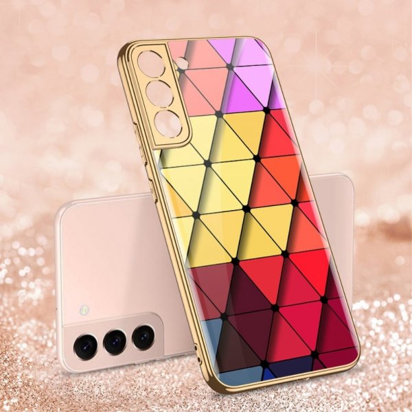 GKK Samsung Galaxy S22 Plus Skal Motiv Trianglar