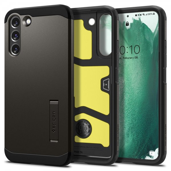 Spigen Samsung Galaxy S22 Plus Skal Tough Armor Gunmetal