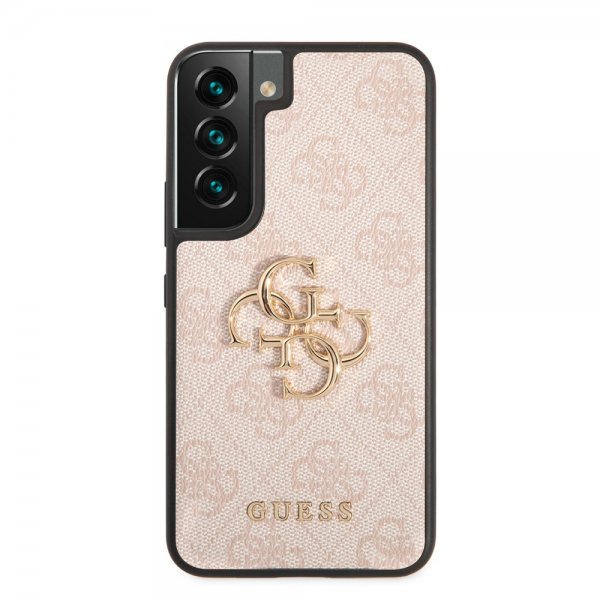 Guess Samsung Galaxy S22 Skal 4G Logo Rosa