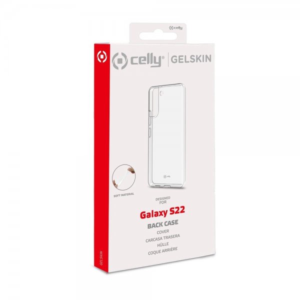 Celly Samsung Galaxy S22 Skal GELSKIN Transparent
