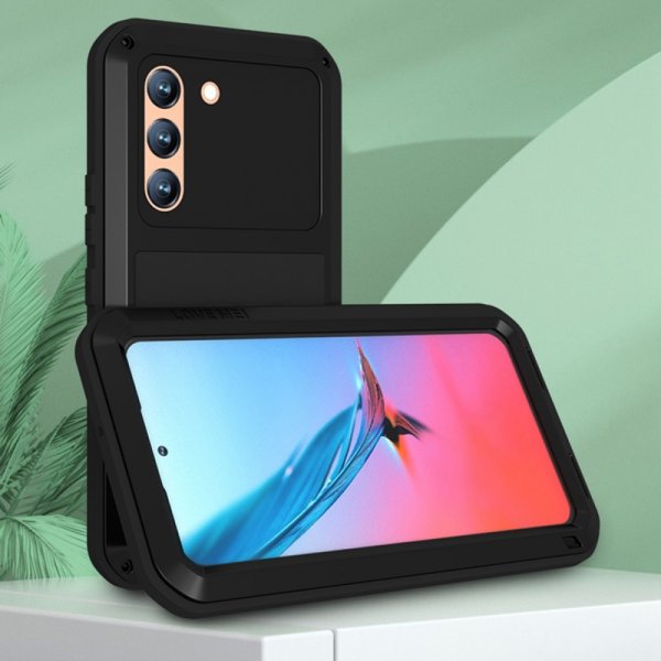 Love Mei Samsung Galaxy S22 Skal Powerful Case Svart