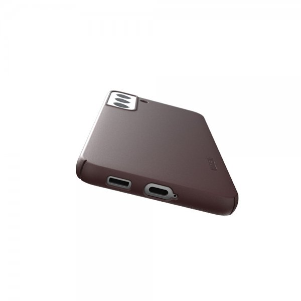 Nudient Samsung Galaxy S22 Skal Thin Case V3 Sangria Red