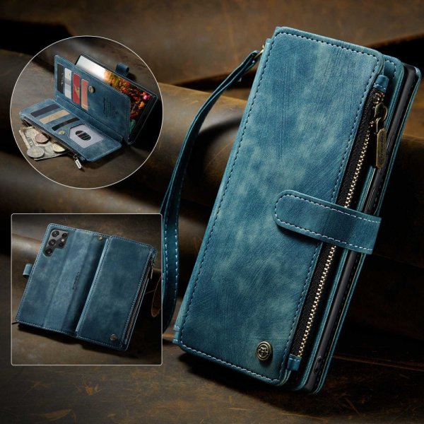 CaseMe Samsung Galaxy S22 Ultra Fodral C30 Series Petrol