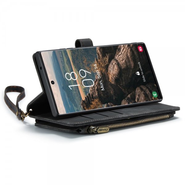 CaseMe Samsung Galaxy S22 Ultra Fodral C30 Series Svart