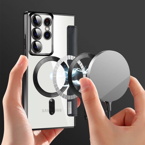 Samsung Galaxy S22 Ultra Fodral MagSafe Svart