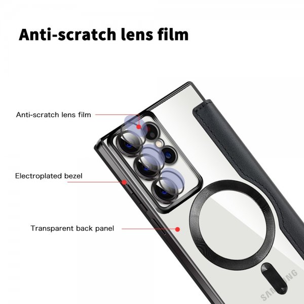 Samsung Galaxy S22 Ultra Fodral MagSafe Svart