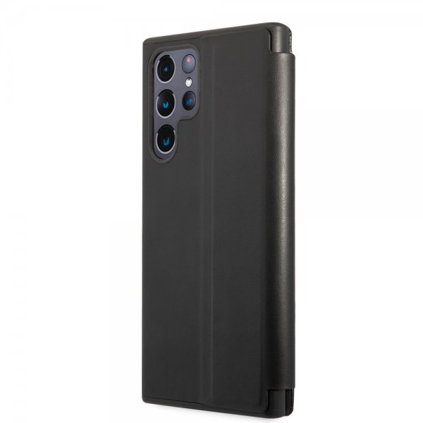 BMW Samsung Galaxy S22 Ultra Fodral Tricolor Stripe Carbon Svart
